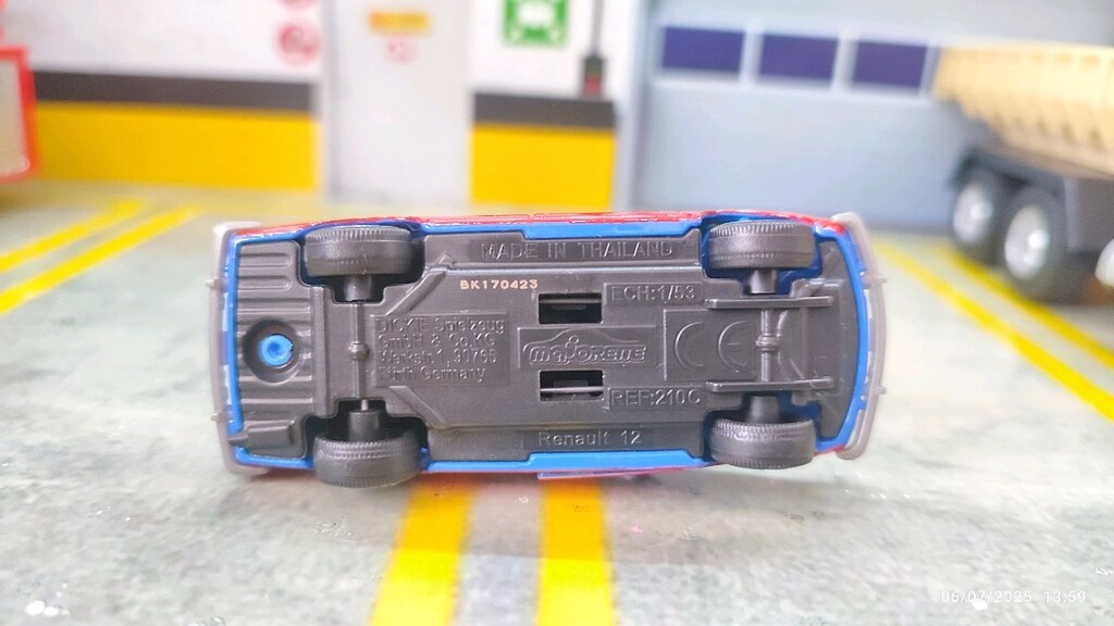 Renault 12 TS gordini ralli modeli metal diecast araba - 11