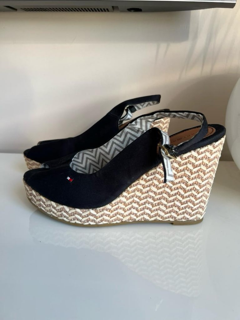 Tommy Hilfiger Dolgu Topuk Espadril - 9