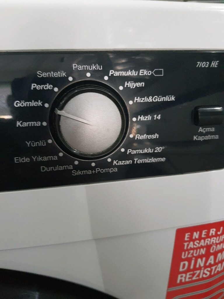 arcelik çamaşır makinesi A +++7k sıfır ayarında temiz sorunsuz eve tes - 3