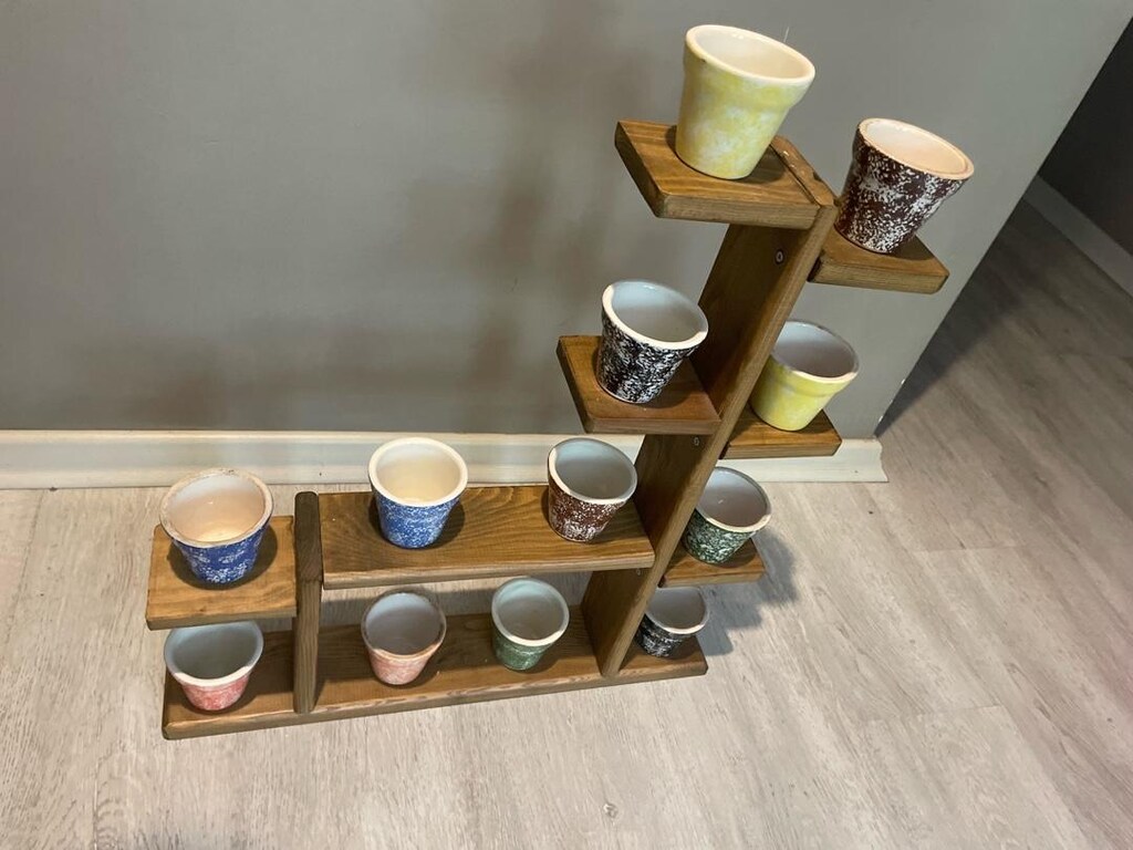 Dekoratif saksı ve saksılık - 4