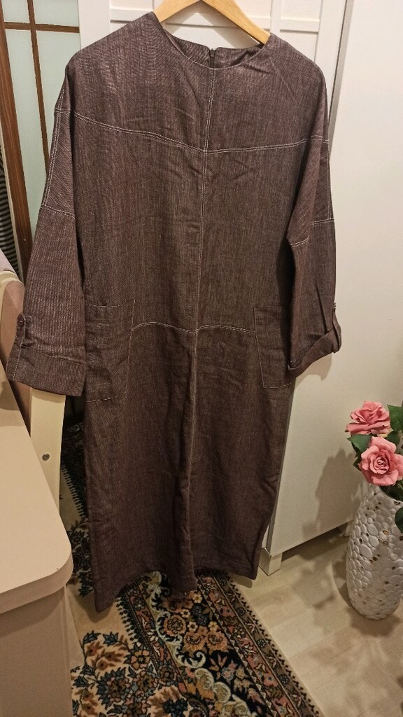pamuklu yazlık elbise - 2