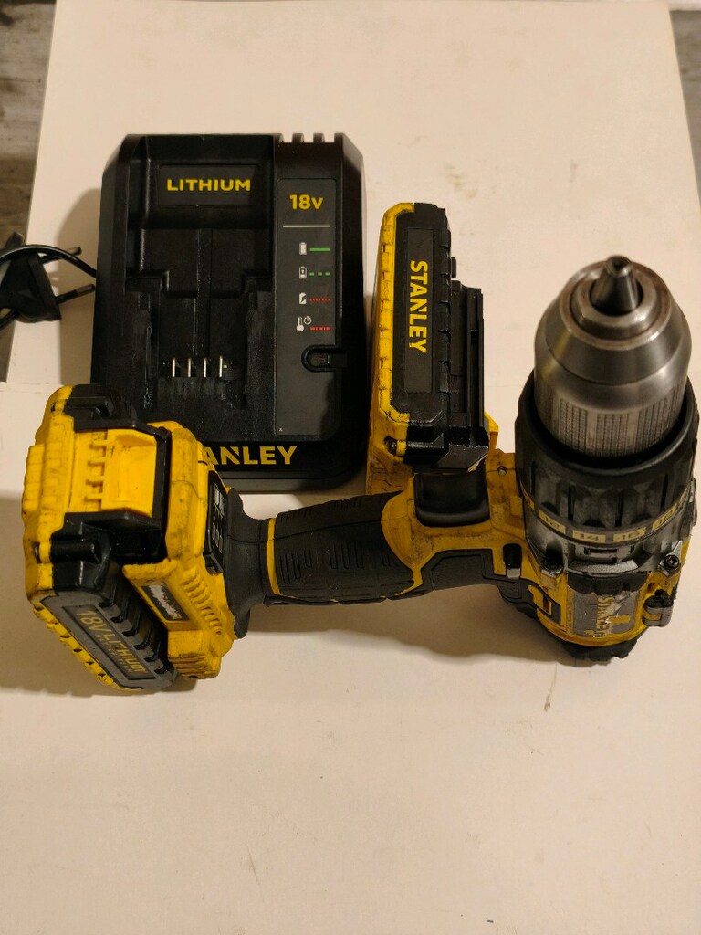 ORİJİNAL STANLEY 18 VOLT ŞARJLI DARBELİ MATKAP - 10