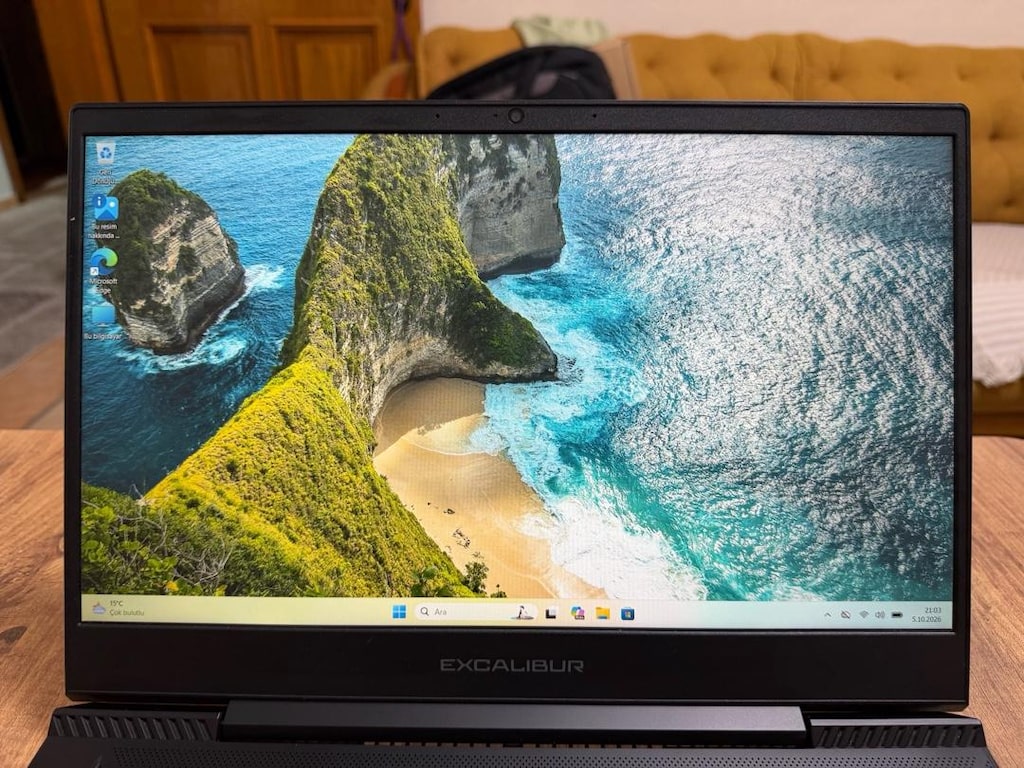 TERTEMİZ EXCALİBUR G770 İ7 10750H GEFORCE1650 Tİ - 9