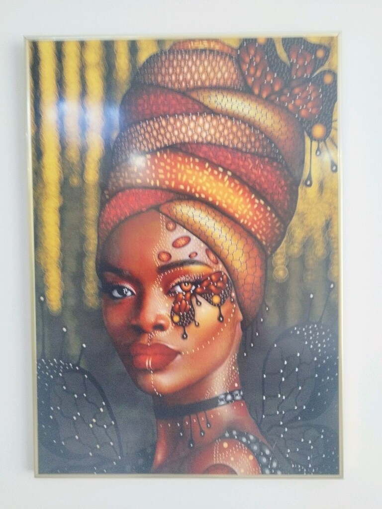 3 lü afro tablo - 4