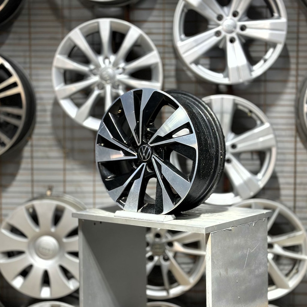 ORİJİNAL 15 inç 5x100 Volkswagen Polo Jant Takımı 2. El - 3