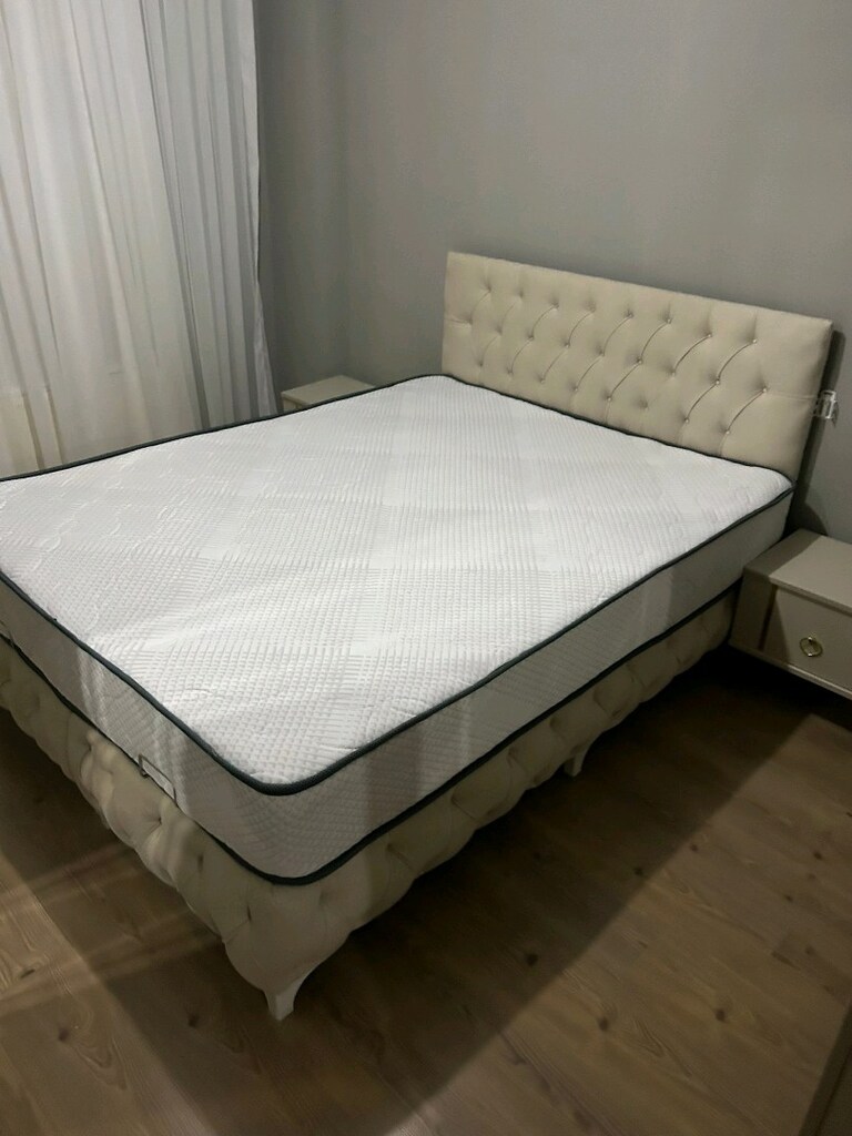 SIFIR ÇİFT KİŞİLİK BAZA BAŞLIK YATAK - 12