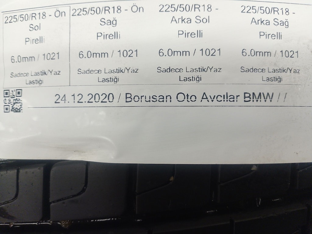 UYGUN FİYATA ORJİNAL BMW JANT LASTİK TAKIMLARI - 3