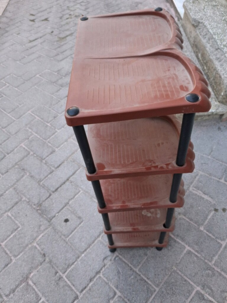 5 katlı ayakkabılık sadece tozlu - 4