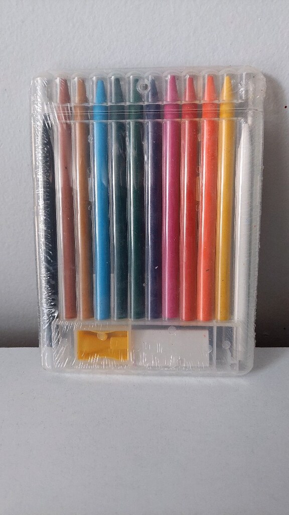 Silinebilir 12 li Pastel Boya +Kalem Traş +Silgi •Ambalajlı Yeni Ürün - 2