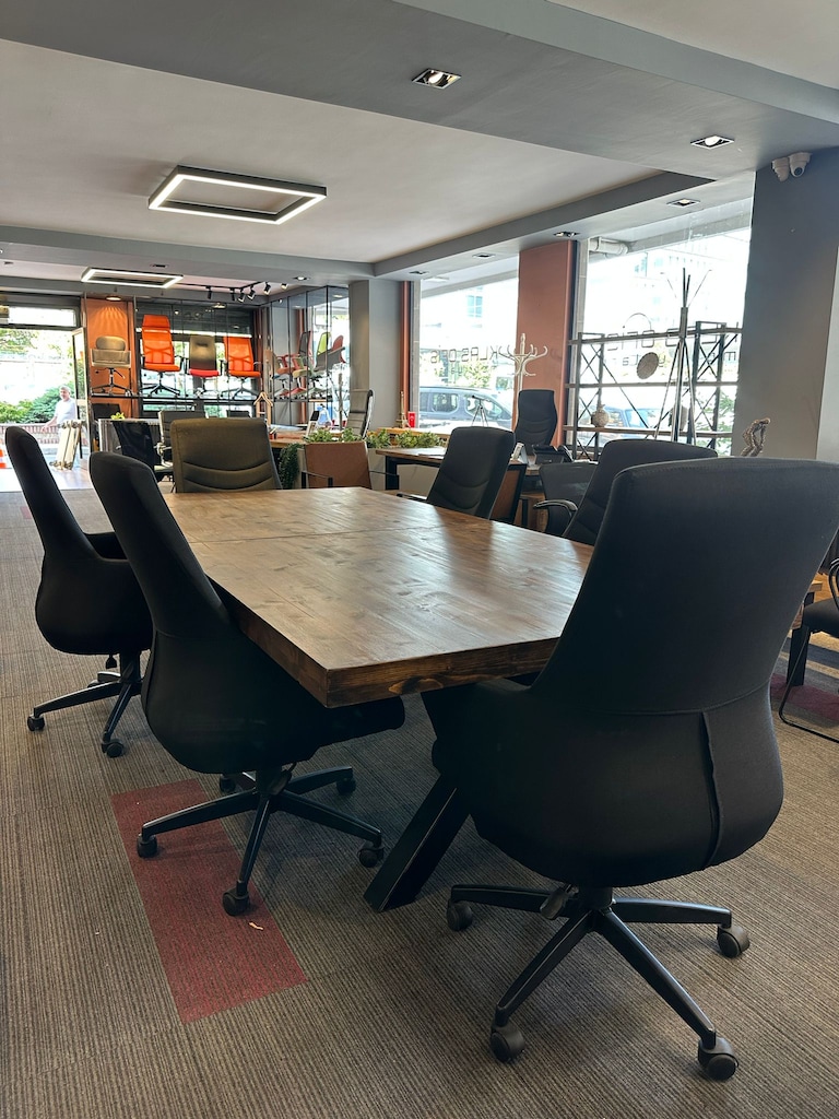 KLAS OFİS ÜSKÜDAR 250x120 ORİJİNAL MASİF TOPLANTI MASASI - 3