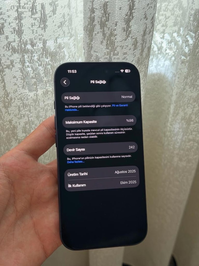 iPhone 17 PRO 256 GB Abis Mavi YD Garantili Seri (0-120Süreli) - 4