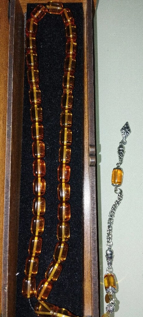 ORJİNAL KAPSÜL MODEL ZAR KEHRİBAR TESBİH - 3