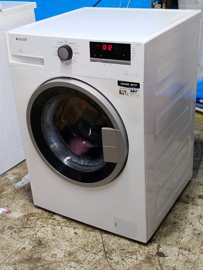 ARÇELİK 9 KG ÇAMAŞIR MAKİNESİ İZMİR İÇİ 3 AY GARANTİMİZ VARDIR - 6