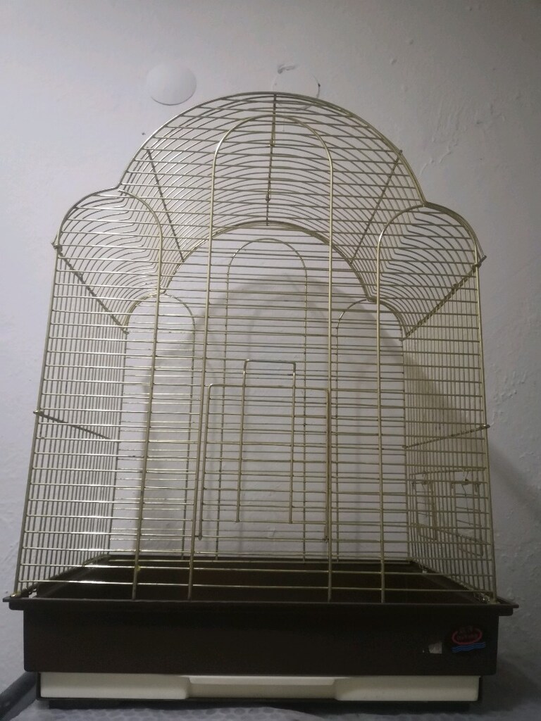büyük jago papağan kafesi - 2