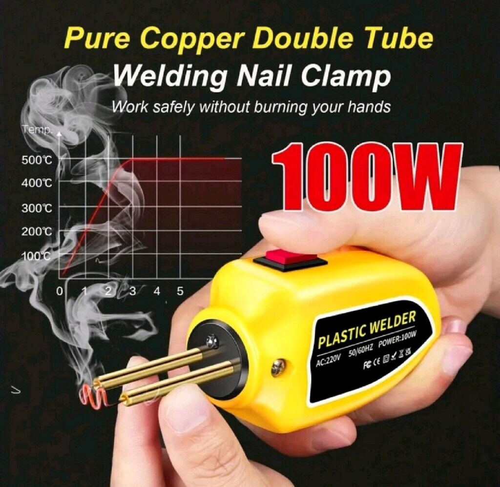 Sıcak Zımba Plastik kaynak makinesi 100 watt+ 400 İstanbul - 4