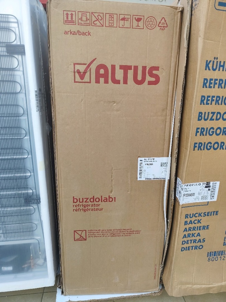 ALTUS 511 STATİK 5 ÇEKMECELİ DERİN DONDURUCU 196 LT sıfır AMBALAJINDA