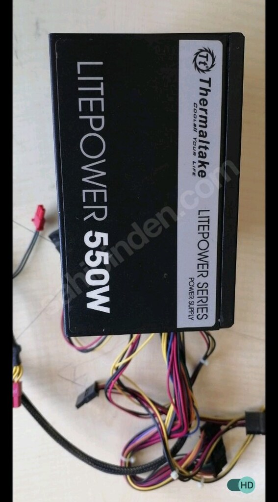 Güç Kaynağı 550 Watt power supply - 2
