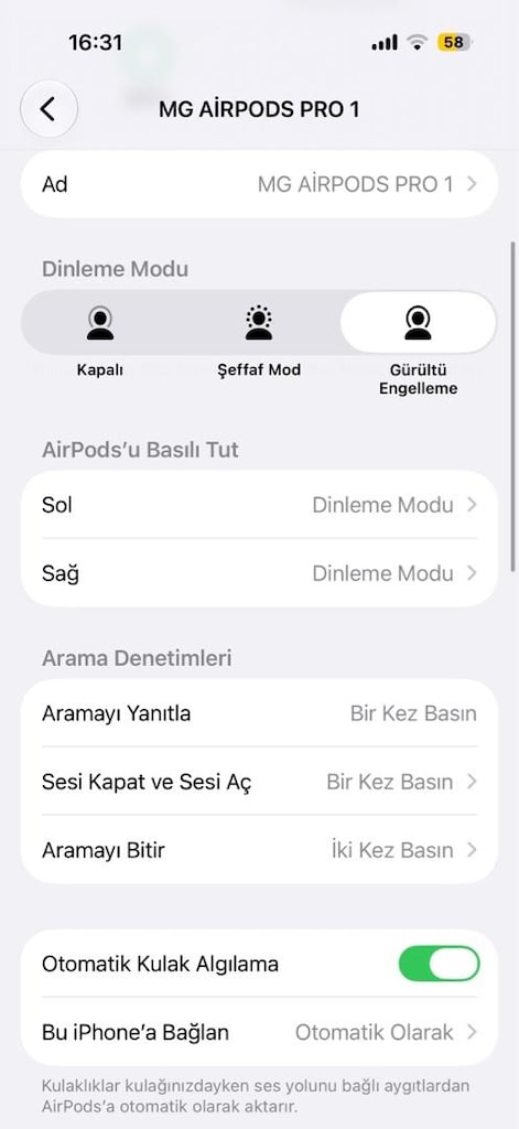 Apple AirPod pro 1 orijinal ve tertemiz - 6
