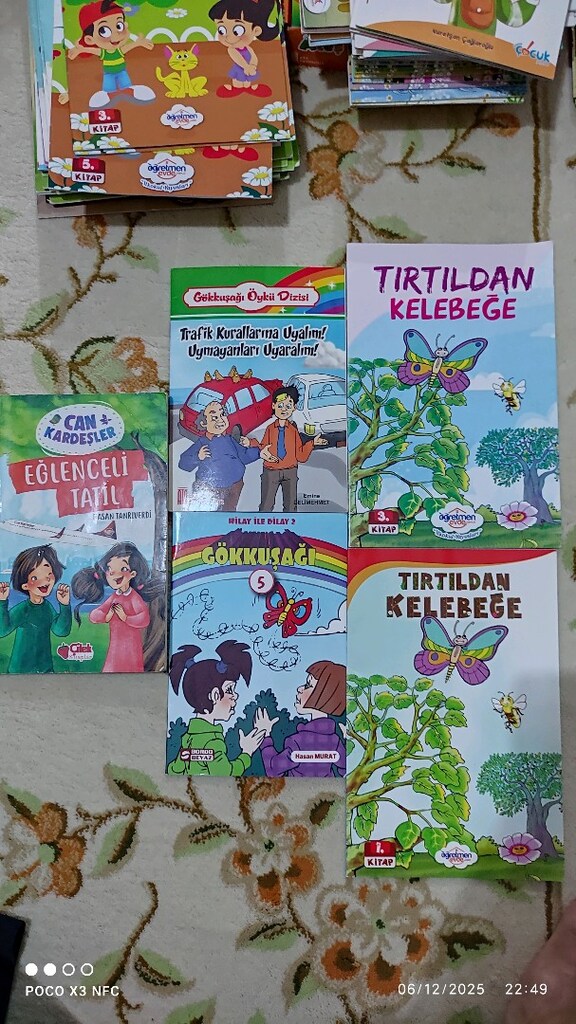 Çocuklar İçin Eğitici Öğretici Karışık Hikaye ve Öykü Kitapları - 12