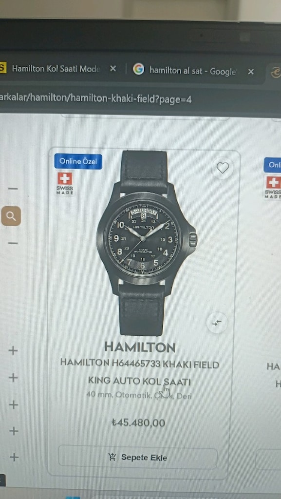 Hamilton khaki field king auto H64465733 - 2