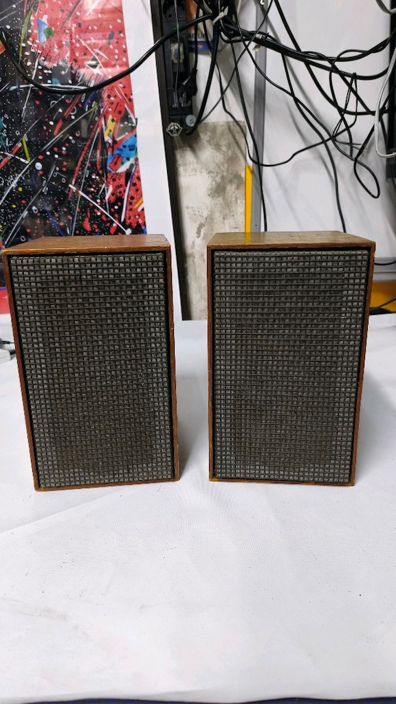 Grundig HiFi-Lautsprecher-Box 206v - Ahşap Kasa - Vintage Hoparlör - 10