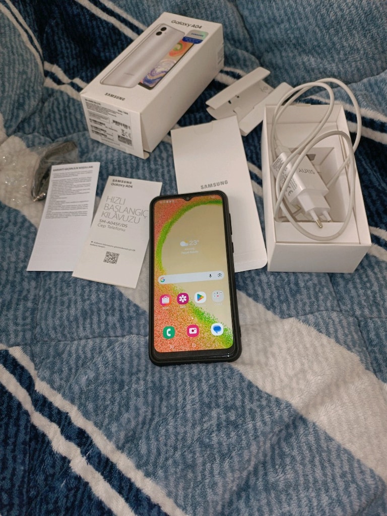 Samsung a04 128gb hafıza 4gb ram yurtiçi cihazı tr ciftsimli - 12