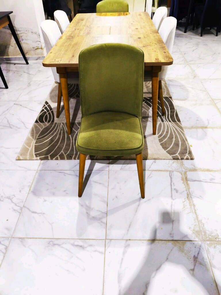 DOĞTAŞ LÜKS BÜYÜYEN MDF MASA 6 SANDALYE - 11