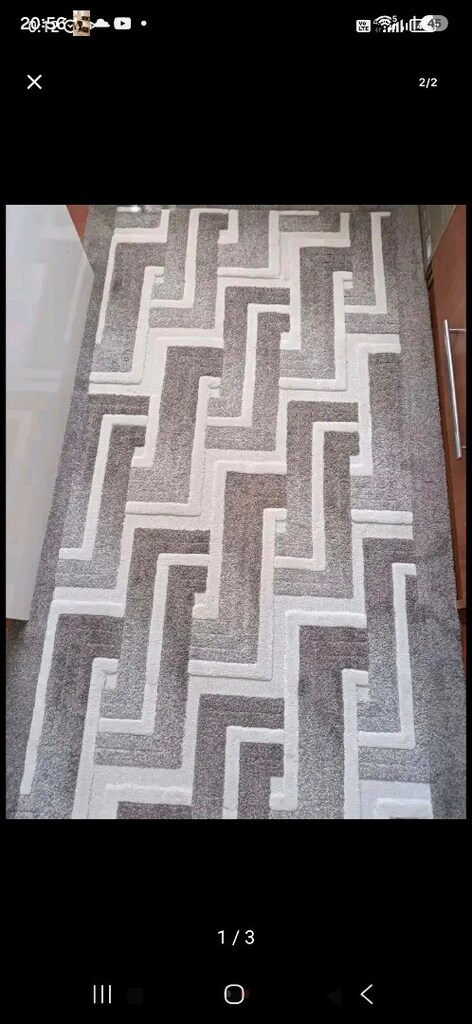 Pierre cardin hali takımı 3 adet 6m2. 4m2 ve 3 m yolluk - 2