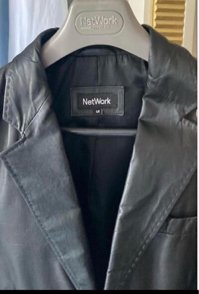 NETWORK DERİ CEKET
