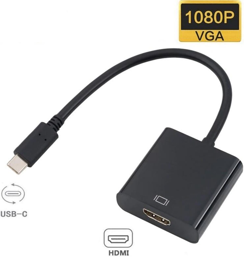 USB 3.1 TYPE C TO HDMI F Çevirici Dönüştürücü Adaptör Macbook - 3