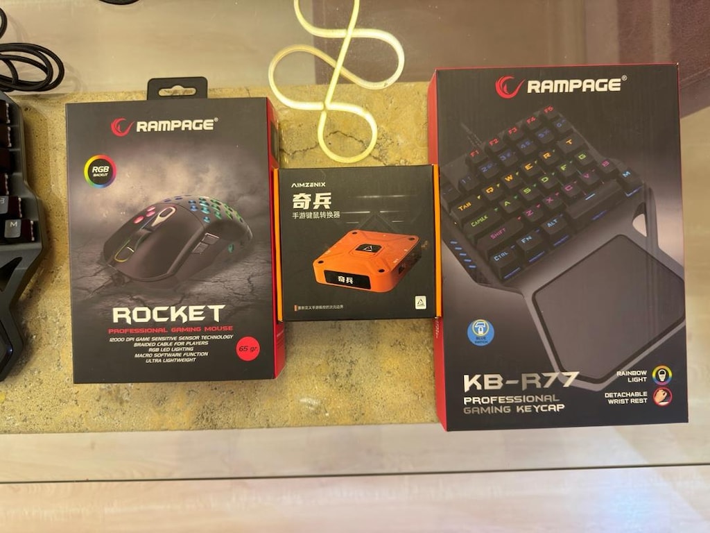 Aimzenix AX360M İOS dönüştürücü + Mouse + Klavye Komple set. - 2