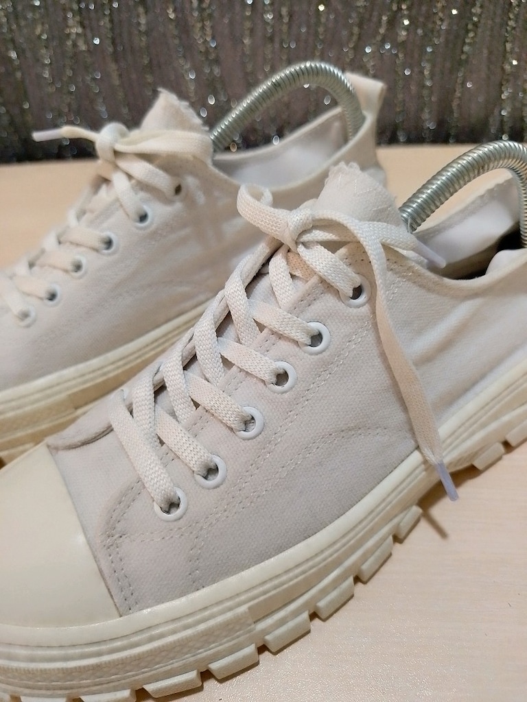 Krem Rengi Bez Sneaker....40 numara — görsel 2/10