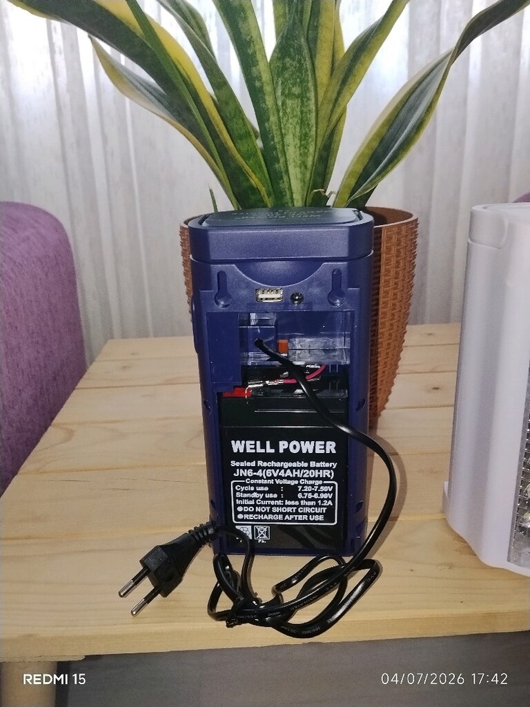 KAMP LAMBASI ŞARJLI USB ÇIKIŞLI TELEFON ŞARJ YERİ TUTMA KULPU 2 RENK - 4