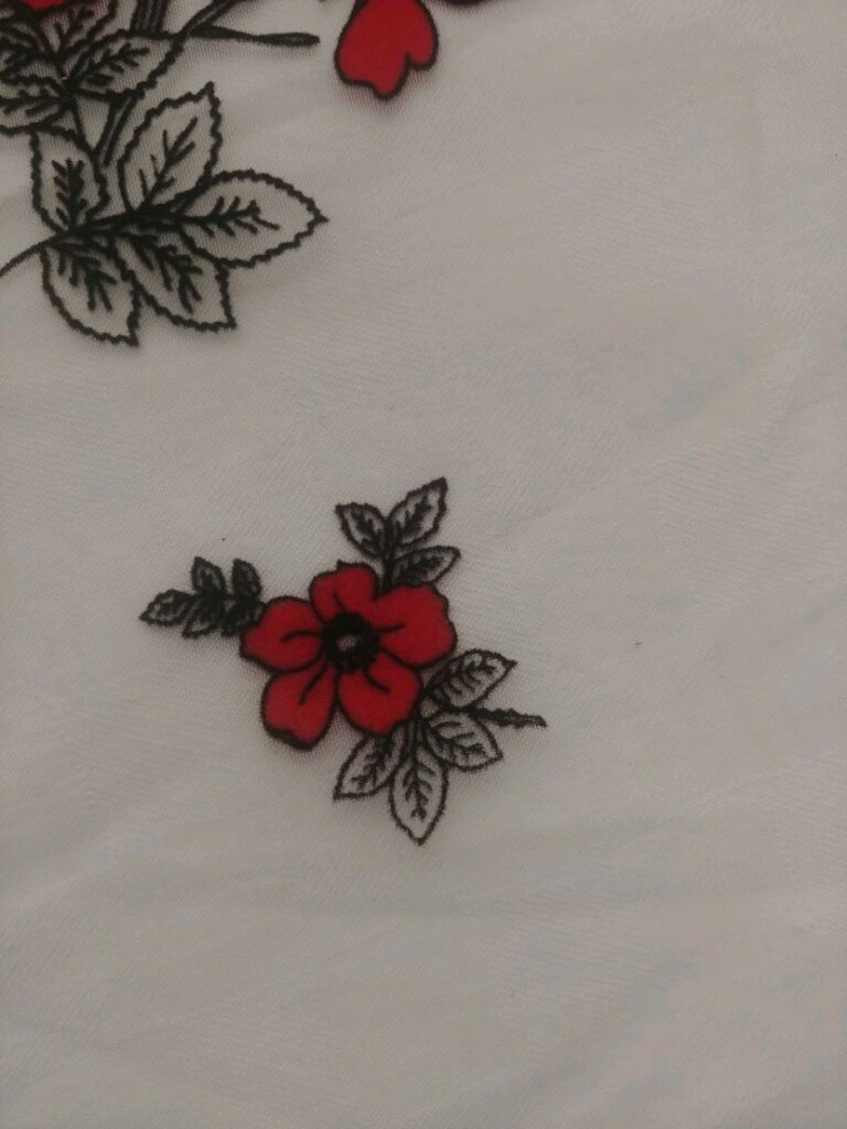 kadife kabartmalı güller - 3