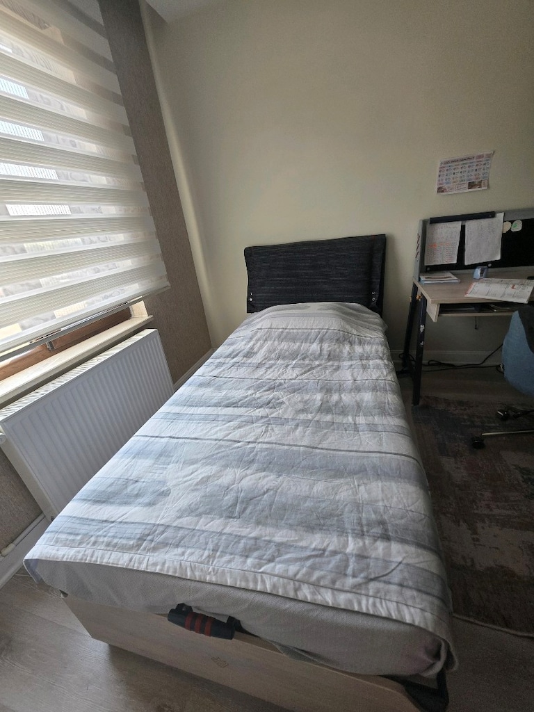 Çilek Mobilya Yatak Baza Başlık Seti - Kitaplık 100x200 cm - 4