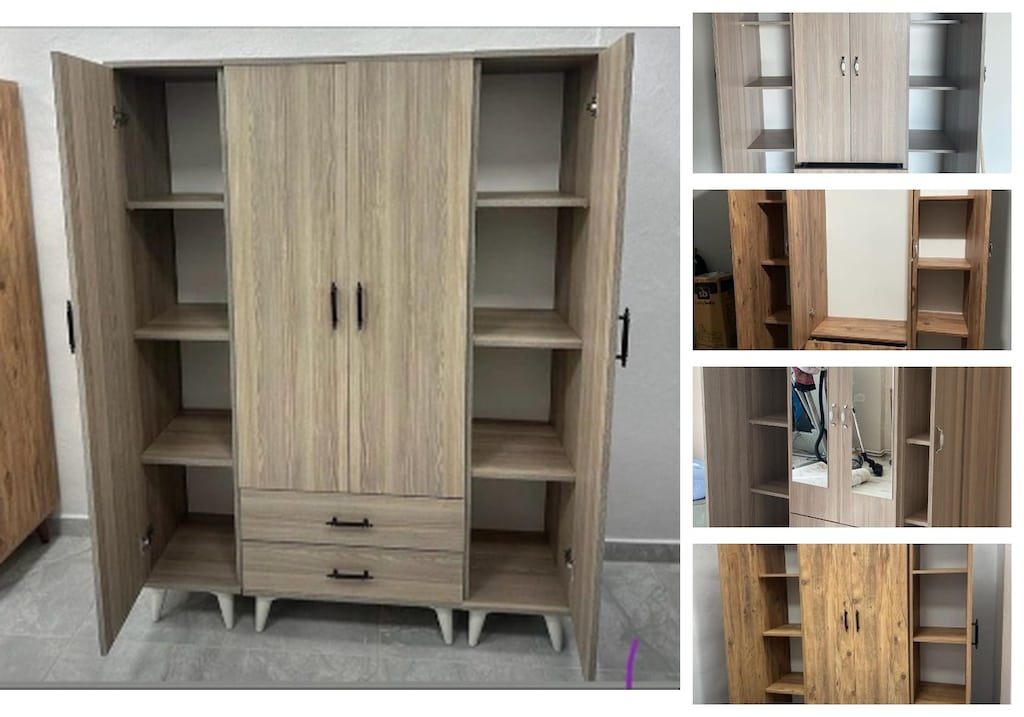 4 kapaklı elbise dolabı vbmcwntlaj - 3
