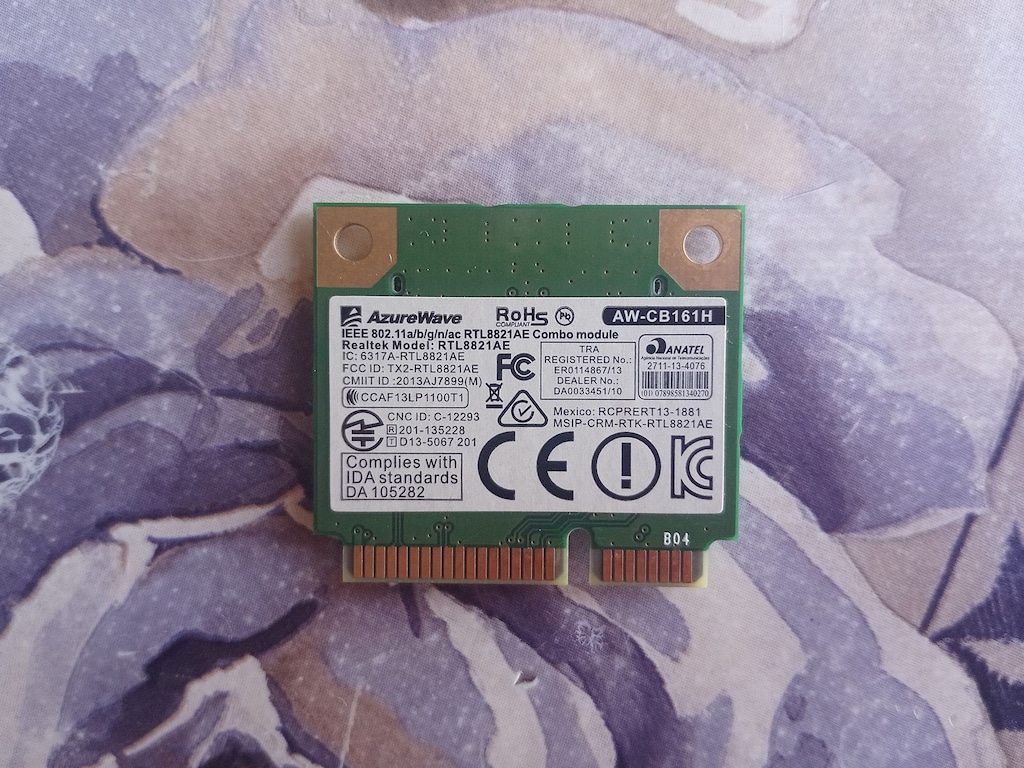 ASUS AW-CB161H (Realtek RTL8821AE) Wifi + Bluetooth Kartı - 3