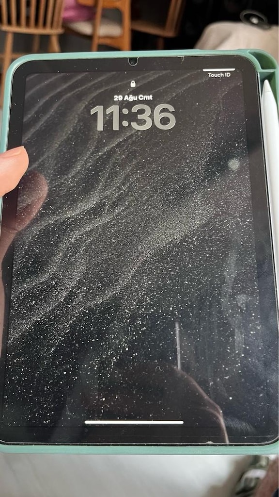 iPad Mini A17 Pro Cellular (6 Ay Kullanılmış) + Apple Pencil Pro – Kut - 7