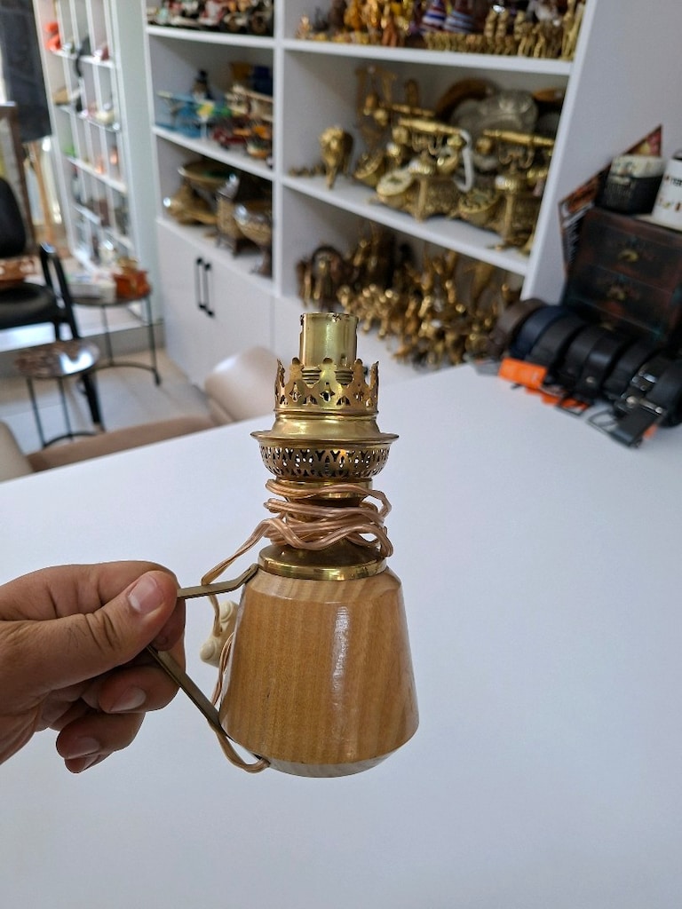 Vintage Nostaljik Dekoratif Masa Lambası - 2