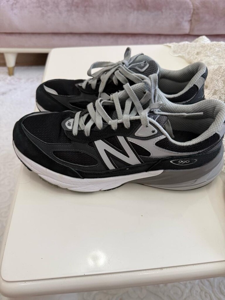 Orijinal New Balance 990 model Siyah erkek Spor Ayakkabı - 7