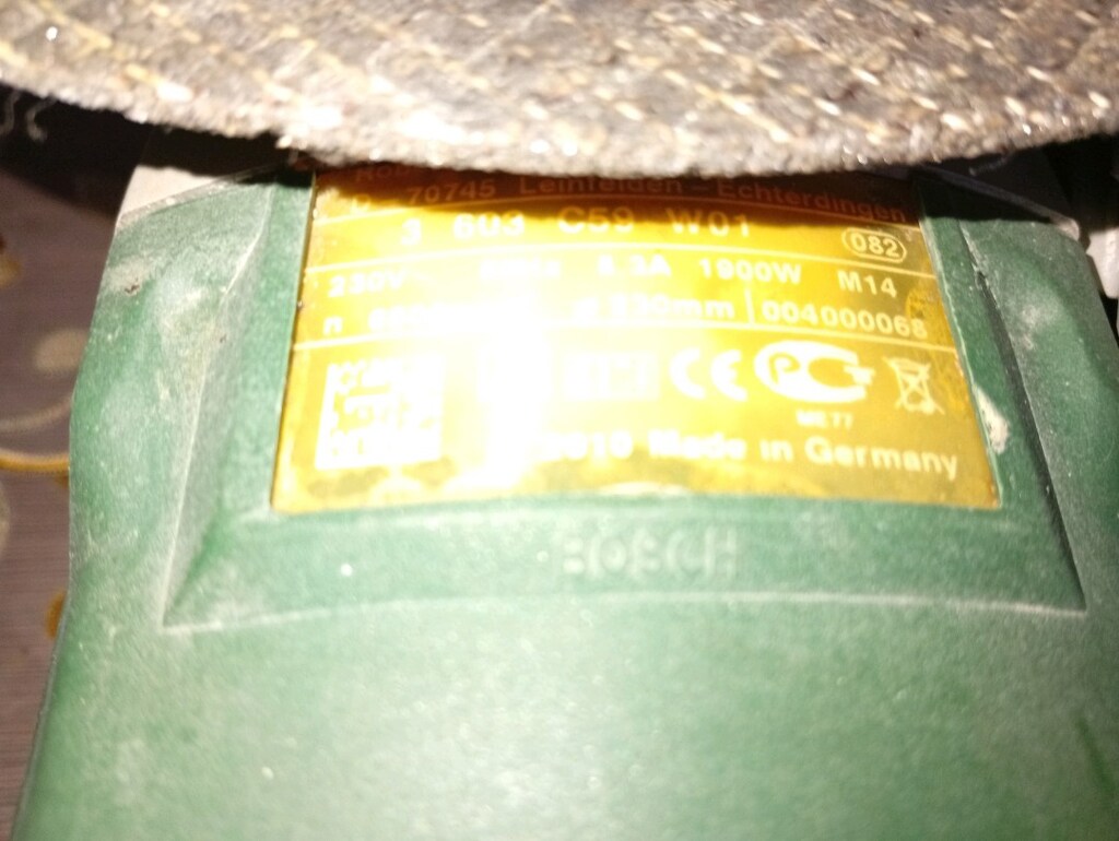 Bosch 230 luk sipriel taş motoru - 9