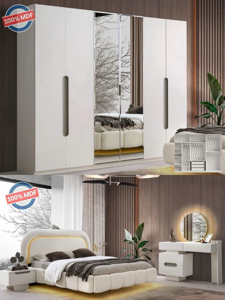 FABRİKA SATIŞ MAĞAZASI | 15 FARKLI MODEL YATAK ODASI | %100 MDF | - 14