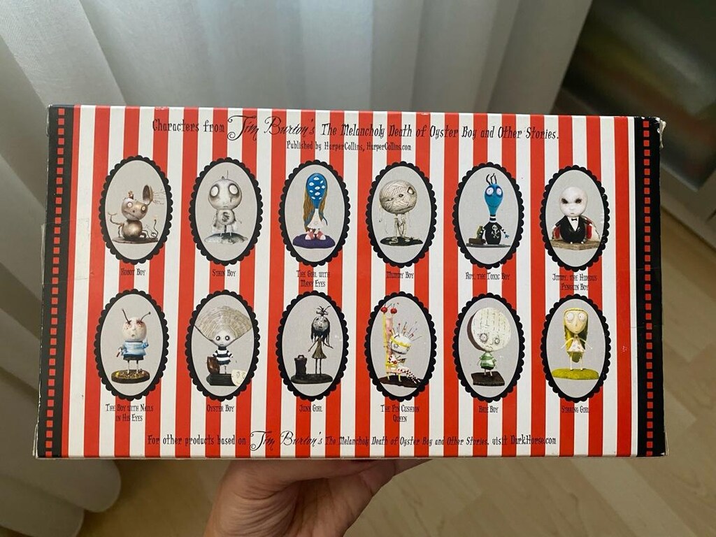 Tim Burton Trafic Toys figür seti - 6