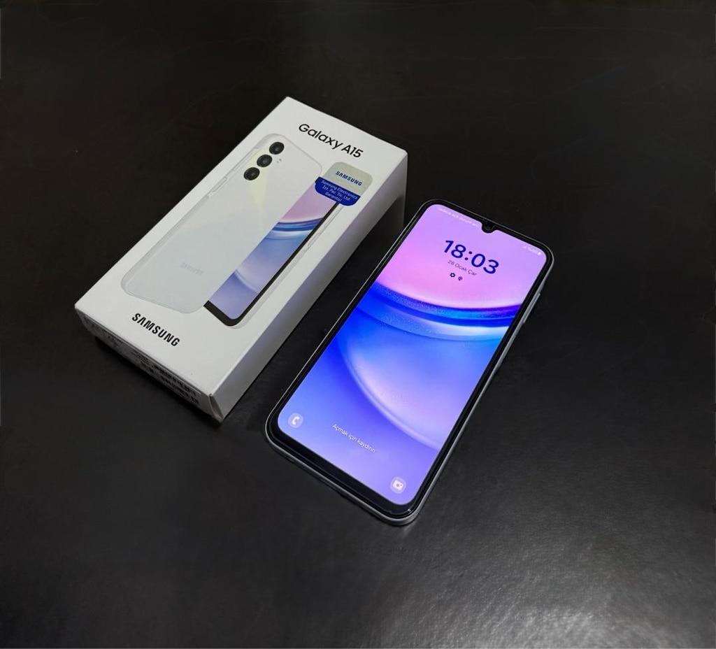 SAMSUNG A15 128 GB TR KUTULU FATURALI TEMİZ - 2