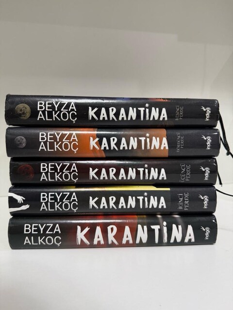 Karantina serisi 1-5 ciltli ayraçlı