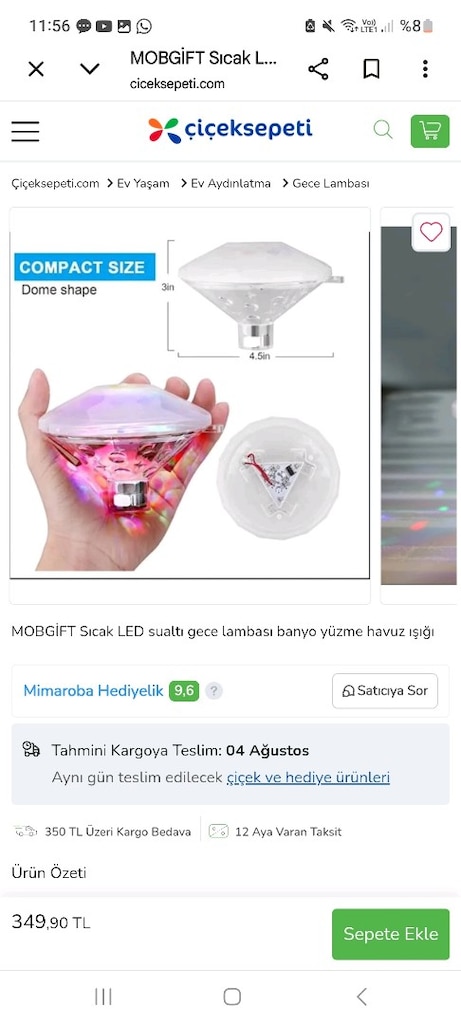 Havuz ışığı - 3