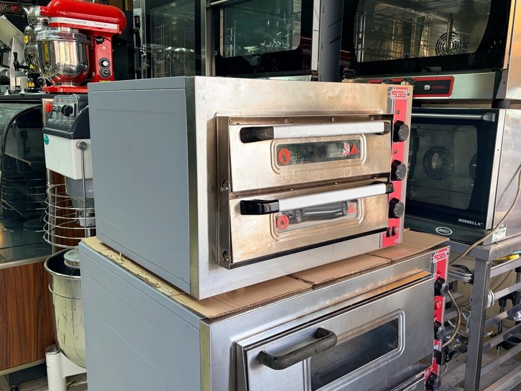 SGS 50x50 Çift Katlı Pizza Fırını / Elektrikli Pide Lahmacun Pizza - 2