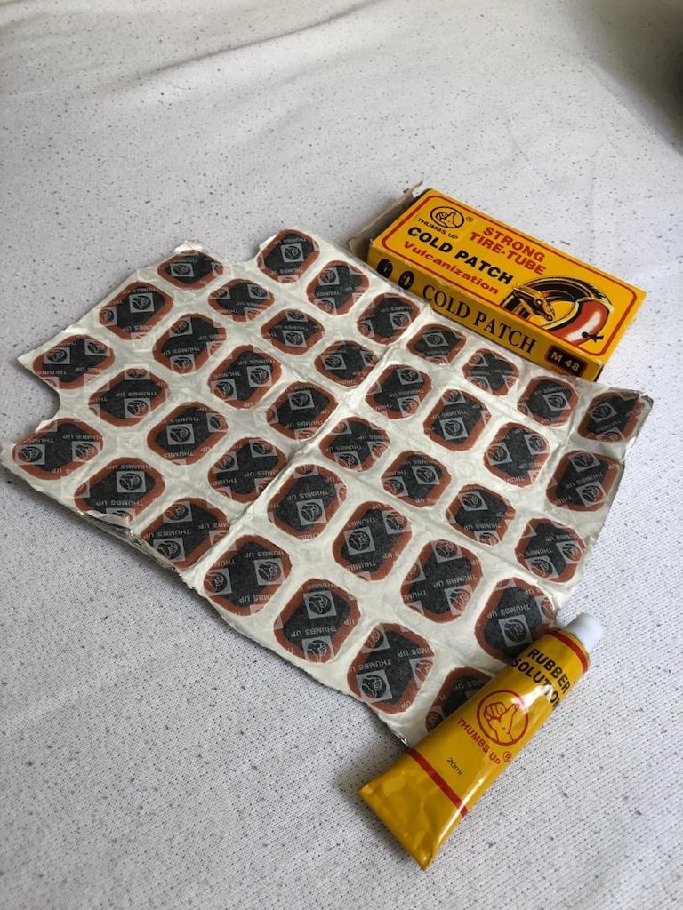 iç lastik yaması çok az kullanıldı çok azıcık pazarlık olur - 2