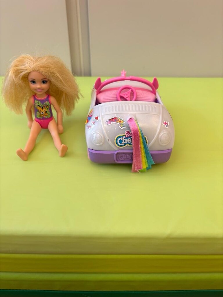 Barbie Chelsea Bebek ve Arabası GXT41 - 4