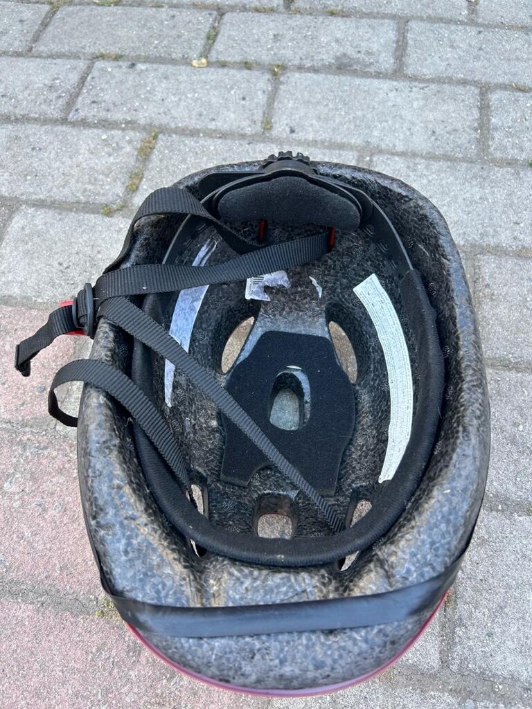 kırmızı bisiklet kask - 2